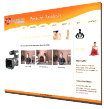 picture of Posture Analysis website